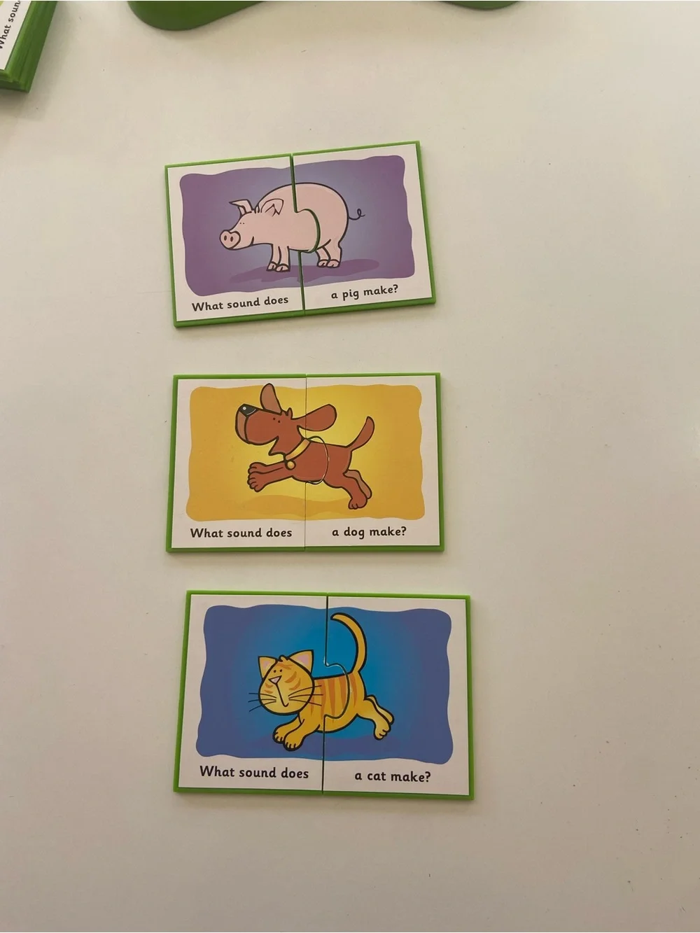 Animal Sounds 6 Puzzle Pieces Educational Toy for Young Kids, READ DESCRIPTION
